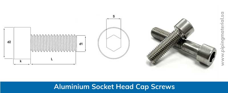 Aluminium Socket Head Cap Screws Dimensions Aluminium Socket Head Cap Screws Dimensions