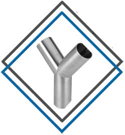 Lateral Tee in WPHY 42 Carbon Steel and Stainless Steel 304
