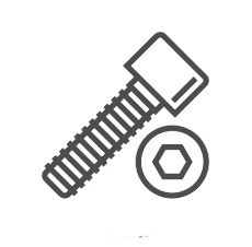 Aluminum Socket Head Cap Screw Head Type